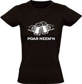 Poar Neem'n Dames t-shirt | bier | alcohol | mancave | cadeau | Zwart