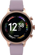 Fossil Gen 6 Smartwatch Dames 42 mm - Lila