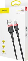 Mobigear USB-A naar USB-C Kabel 0.5 Meter - Zwart