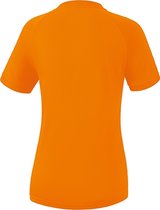 Erima Madrid Shirt Korte Mouw Dames - New Orange | Maat: 36