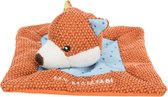 Trixie junior knuffeldoek vos met matatabi 13x13 cm