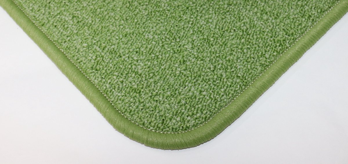 2x - PRIMA - Lieve - Vloerkleed - Naast bed/bank - Warme voeten - Loper - Keukenmat - munt groen - 40x160cm