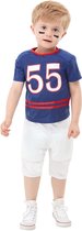 FUNIDELIA American Football kostuum - 7-9 jaar (134-146 cm)