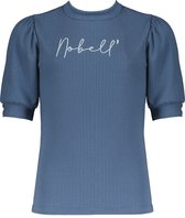 Nobell T-shirt meisje blue fog maat 146/152