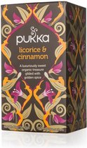 3x Pukka Thee Licorice Cinnamon 20 stuks