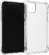 Crystal Backcase Transparant Shockproof Hoesje iPhone 11 - Telefoonhoesje - Smartphonehoesje - Zonder Screen Protector