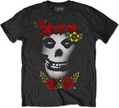 Misfits Heren Tshirt -XL- Traditional Zwart