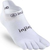 Injinji Run - Teensokken - Wit - Unisex - No Show - Lightweight