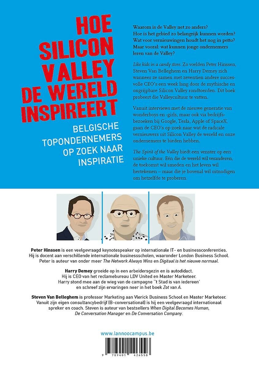 The Spirit of the Valley - back cover