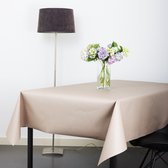 Raved Uitwasbaar Tafelzeil  140 cm x  280 cm - Bruin - Waterdicht