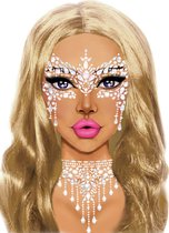 Leg Avenue Face Diamond Sticker Masquerade Wit