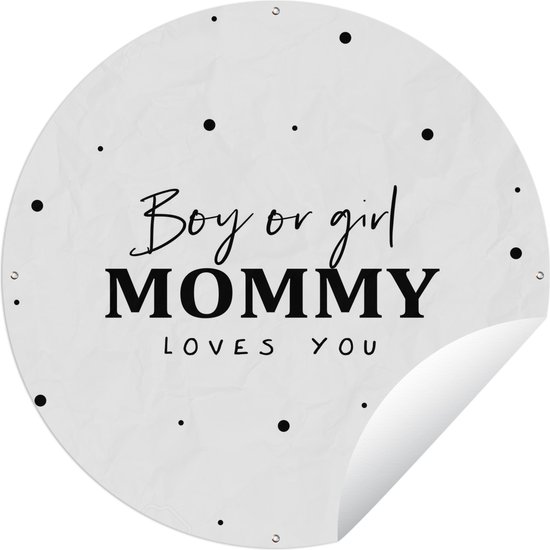 Tuincirkel Geslacht Baby Mama Liefde Boy or Girl mommy loves