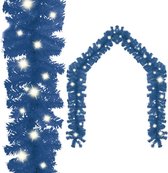 Kerstslinger met LED-lampjes 10 m blauw