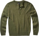 Urban Classics Gebreide trui -S- Armee Pullover Groen