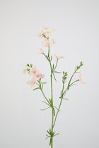 Kunstbloem - Artisjok - topkwaliteit decoratie - 2 stuks - zijden bloem - groen/paars - 77 cm hoog