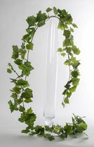 kunstplant - Hedera -  Leaf garland- topkwaliteit plant - hangplant - groen - 180 cm hoog