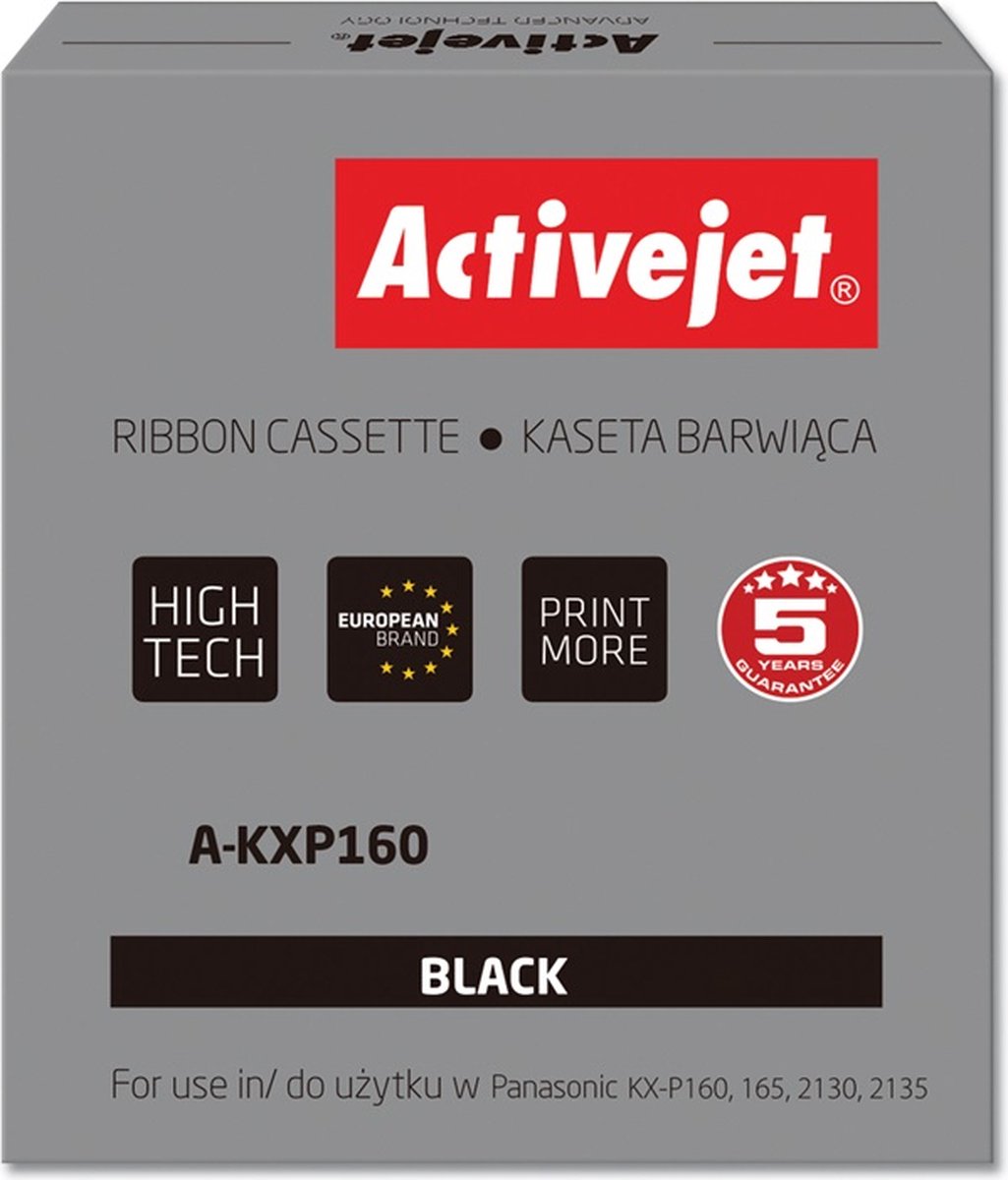 Activejet A-KXP160 lint (vervanging Panasonic KXP160; Supreme; zwart)
