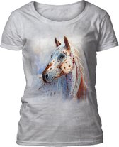 Ladies T-shirt Appaloosa Soul Horse XL