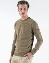 P&S Heren sweater-MICK-Covert Green-XL