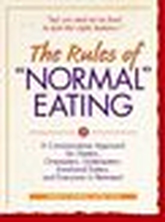 The Rules of "Normal" Eating - cover