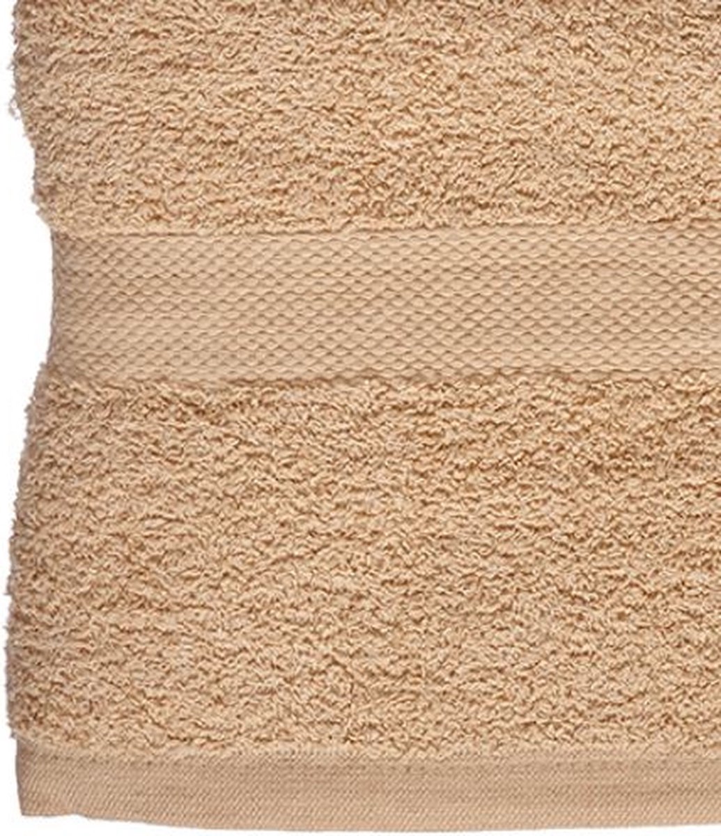 Berilo Handdoek 90 X 150 Cm Katoen Crème