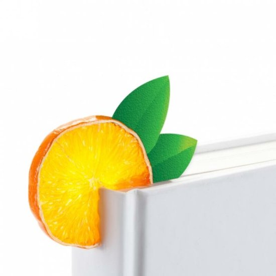 Fruitmark Orange Bookmark