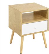 Nachtkastje Bank Tafel Commode Met Lade Bijzet Tafel Gemaakt Van Grenen