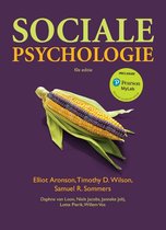 Samenvatting Sociale psychologie I: sociale cognitie (000727) - eerste bachelor psychologie VUB - Sociale psychologie  Aronson, Wilson & Sommers : 10e editie