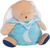 BABY NAT 'x - LUMINESCENT blauwe pyjama met konijn 40 cm