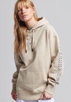 Superdry Dames Trui Code Logo Linear Oversized hoodie