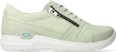 Wolky Dames Veterschoen Feltwell - 0660911-706 Lichtgroen Nubuck- Maat 42