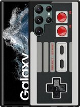 Galaxy S22 Ultra Hardcase hoesje Retro Controller Classic - Designed by Cazy