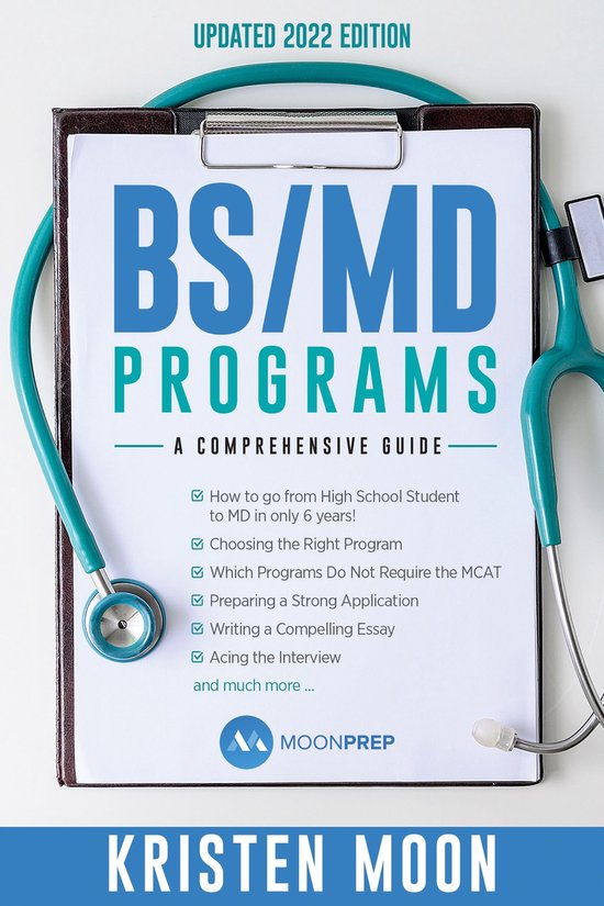 BS/MD Programs (ebook), Kristen Moon 1230005387885 Boeken