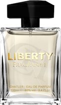 Chatler Eau De Parfum Liberty Fragrance Dames 100 Ml Fruit Beige
