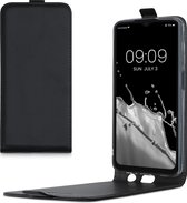 kwmobile hoesje voor met Samsung Galaxy M12 - Flip cover met magnetische sluiting in zwart