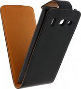 Xccess Leather Flip Case Huawei Ascend G510 Black