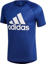 adidas - D2M Logo Tee - Heren- maat M