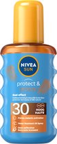 NIVEA SUN Protect & Bronze Zonnebrandolie Spray SPF 30 - 200 ml