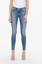 ONLY ONLBLUSH LIFE MID SK ANK RAW REA155 NOOS Dames Jeans - Maat M32