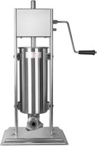 Catter® Vleesmolen - Gehaktmolen Roestvrij Staal - Worstmaker - Handmatige Keukenmachine - Multifunctionele Worstmachine - 5 Liter