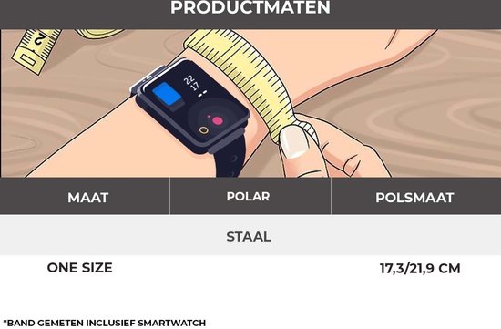 Bracelet en acier Strap-it Polar Ignite 2 - or rose