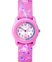 Timex Time Machines T7B151 Horloge - Textiel - Roze - Ø 29 mm
