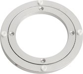 Halcon® Draaitafel - Taartplateau - Turntable - Geschikt voor Klei, Keramiek & Taart - Aluminium - 35 cm diameter - Grijs