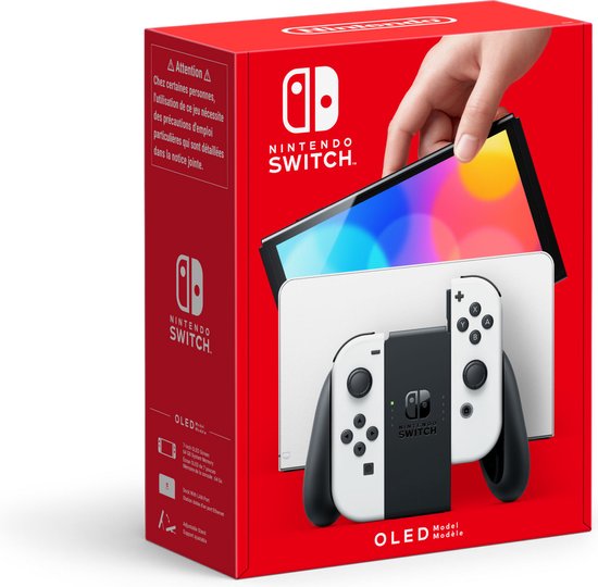 Religieus optioneel Boekhouder Nintendo Switch Console - OLED-model - Wit | bol.com