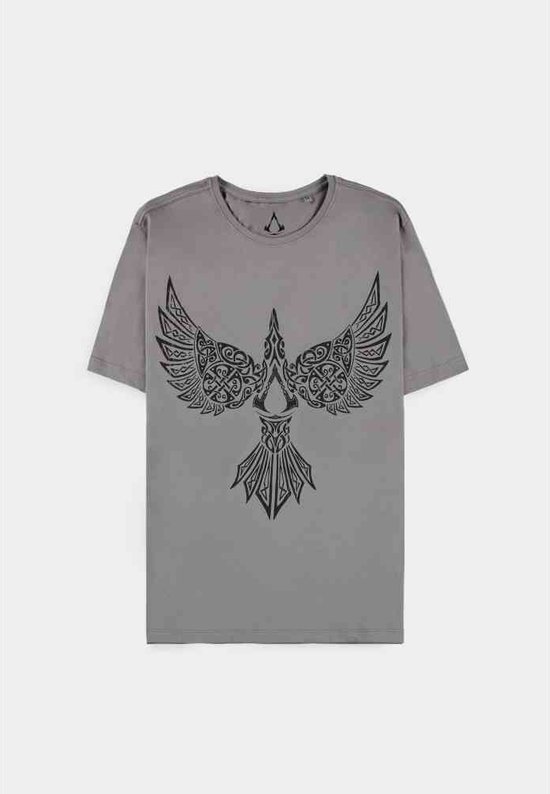 Assassin's Creed - Sýnin Rune Bird Heren T-shirt - XL - Grijs