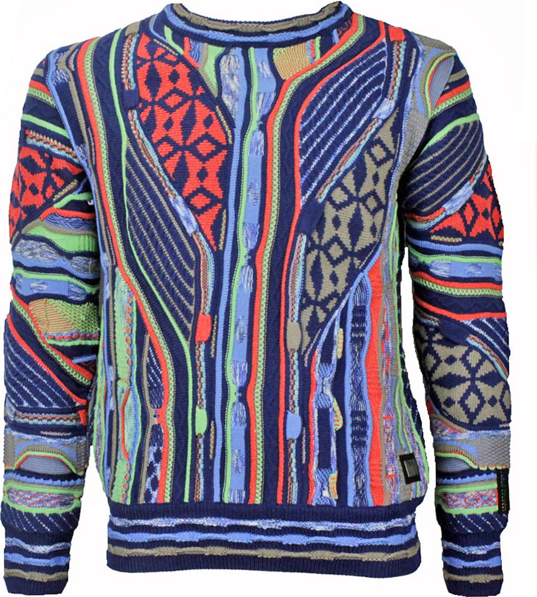 Carlo Colucci Sweater C9916 Dark Blue - M