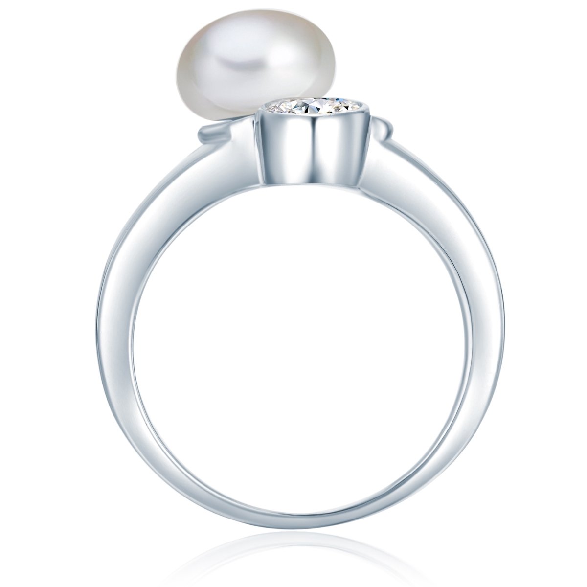 Valero Pearls Cocktail Ring - Sterling zilver - zilver - 50