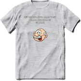 Zet de rollator maar vast klaar T-Shirt | Grappig Abraham 50 Jaar Verjaardag Kleding Cadeau | Dames – Heren - Licht Grijs - Gemaleerd - XXL