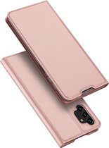 Dux Ducis - Telefoonhoesje geschikt voor Samsung Galaxy A13 4G - Skin Pro Book Case - Roze