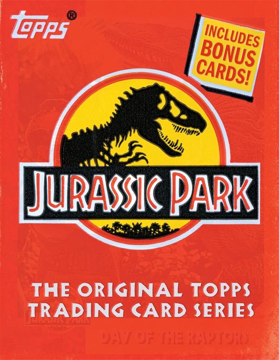 Topps Jurassic Park The Original Topps Trading Card Series The
